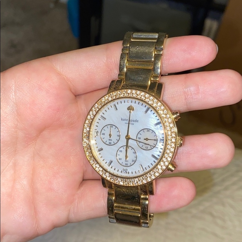 KATE SPADE gold watch